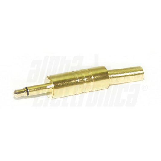 Spina jack  3,5mm oro Mono