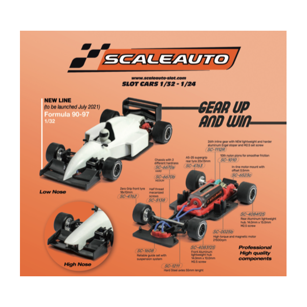 SCALEAUTO SC-6259 FORMULA 90-97